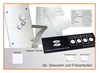 GuF Schilderfabrik - Gravurtechnik - Frstechnik - Drucktechnik -  LED-Technik - Werbetechnik in Rhein-Main - Westerwald Siegerland Mittelhessen
