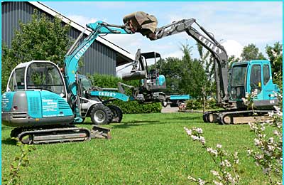 Baumaschinenverleih und Baumaschinenvermietung im Westerwald - Thomas Orthey Hattert / Westerwald