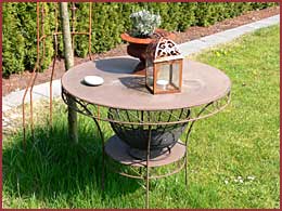 ORTHEY - Gartendesign - Eisendesign im Westerwald